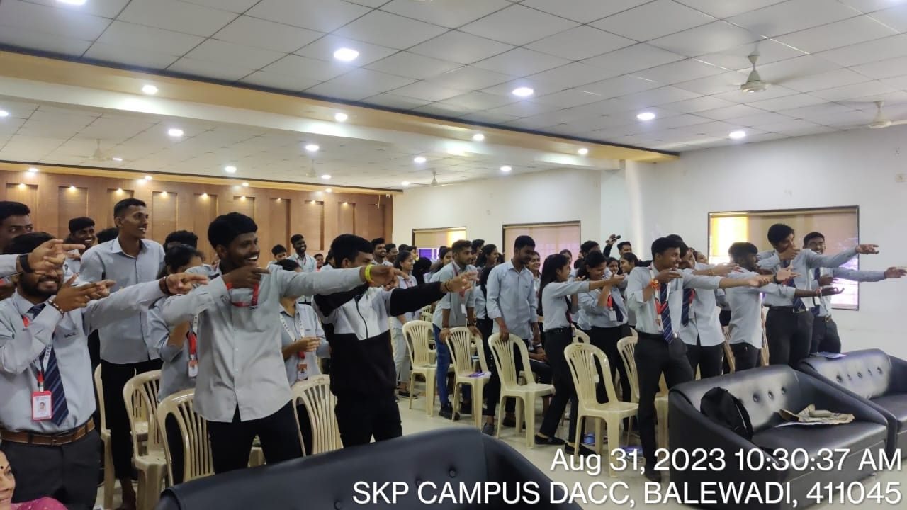 Speaking to BBA students in Pune